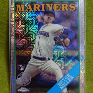 BRYCE MILLER 2023 Topps Chrome update RC MOJO ブライス・ミラー リフラクター