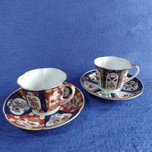 有田焼 古伊万里 松右衛門 珈琲碗皿 カップ ソーサー