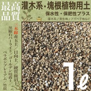 【三本線赤玉土使用】灌木系・塊根植物 コーデックス 用土 1㍑【実生株にも】