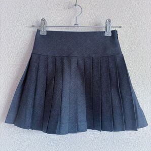 極美品 RALPH LAUREN プリーツスカート グレー フォ-マル 110