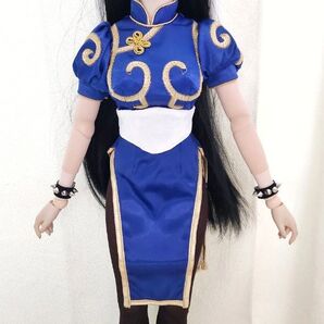 1/3ドール向けチャイナ戦闘服衣装 DDdy、L胸向け