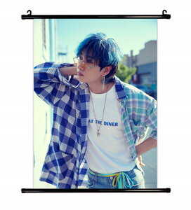 SUPER JUNIOR（スーパージュニア）ウニョク グッズ タベストリー 布ポスター 約41ｃｍ×57ｃｍ (A)