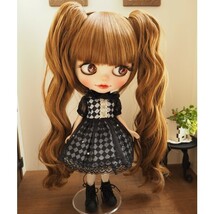 ネオブライス ウィッグ 姫バングツーテール MB 10インチ/ドール Blythe_画像1