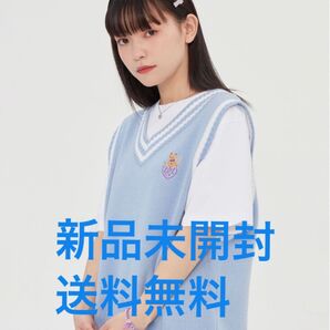 LINE V NECK VEST ターゲット ライン Vネック ベスト