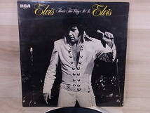 □Ra/038☆音楽レコード☆エルヴィス・プレスリー Elvis Presley☆この胸のときめきを That’s the Way It Is☆中古品_画像2