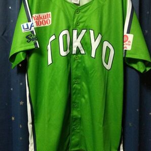東京ヤクルトスワローズ TOKYO燕パワー ユニフォーム 緑ヤクルト1000
