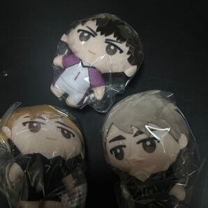 3点 ハイキュー!! かぷっこふれんず4 ガチャ 牛島若利 宮侑 宮治 未開封 3種セット ハイキュー