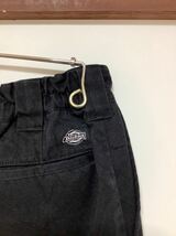 K-643 Dickies ディッキーズ ニコアンド カラーパンツ M ブラック カットオフ_画像3