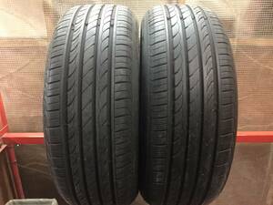 ★☆2本17年製バリ山!! 215/60R16 DELINTE DH2 引取可 B292☆★