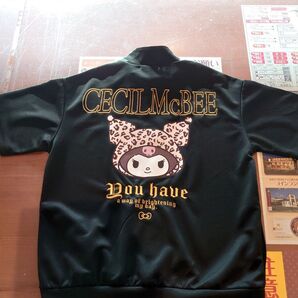 M CECIL McBEE クロミ コラボ 半袖トラックジャケット ブラック