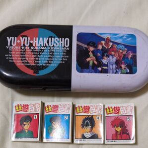 幽遊白書 劇場版 ペンケース ガチャミニノート4種付