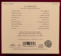 トスカニーニ・コレクション60巻　ヴェルディ　ラ・トラヴィアータ全曲　2CD_画像2