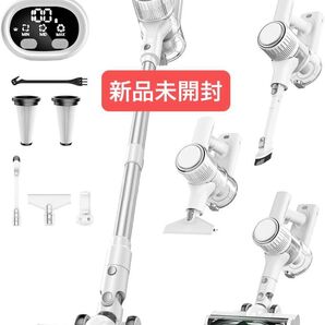 掃除機 コードレス【2025革新モデル 46000pa強力吸引& LED液晶ディスプレイ& 軽量 】3段吸引力50分間連続稼働