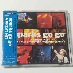 ★送料無料★CD sparks go go LIVE ライブCD「A GREAT HIT」帯つき