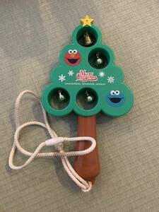 USJ Sesame Street Christmas momi fir bell 