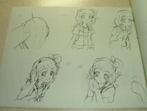 アイカツ！ 第3部 ＃147b　原画と修正集　原画集 セピア電力 コミケ　Aikatsu!_画像2