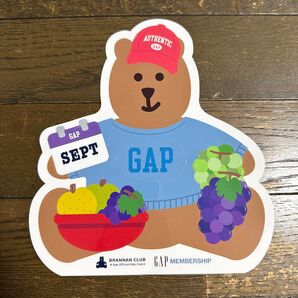 GAP ギャップ クマ ステッカー
