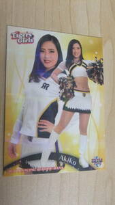 即決　2020BBM 華 チアリーダー ホロパラレル 阪神 Tigers Girls Akiko