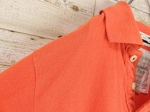 アバクロンビー&フィッチ　半袖ポロシャツ　オレンジ L_画像4