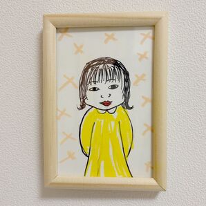 ポストカード風 少女