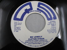 【SOUL ７”】CLIFTON DYSON / SO LONELY、I'M GIVING UP_画像3