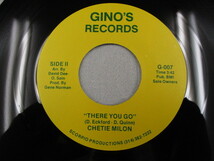 【SOUL ７”】CHETIE MILON / THAT'S HOW STRONG MY LOVE IS、THERE YOU GO _画像4