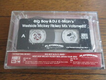 カセットテープ　BIG BOY & DJ E-MAN's/Westside mickey fickey mix vol.02　非売品_画像4