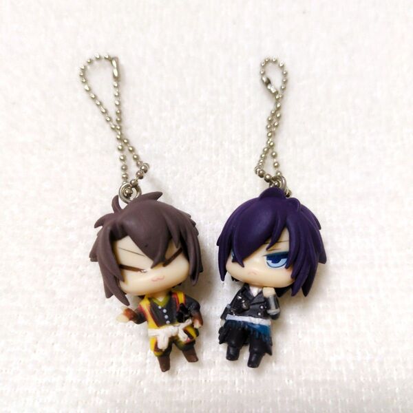 薄桜鬼 でふぉめmini チビキャラマスコット 沖田総司 斎藤一フィギュア