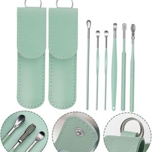 BESTOYARD 2個セット 耳かきツール 多機能耳クリーナー 多機能ワックスリムーバー 家庭用イヤークリーナー