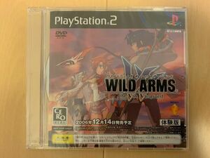 PS2体験版ソフト ワイルドアームズ ザ フィフスヴァンガード WILD ARMS the Vth Vanguard 非売品 未開封 送料込み DEMO DISC PlayStation