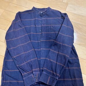 無印良品 シャツ 長袖シャツ L