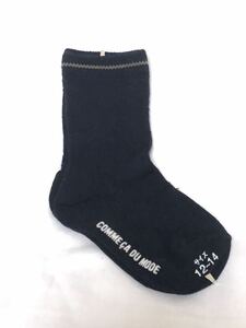 * unused Comme Ca *te* mode socks baby socks black 12-14*