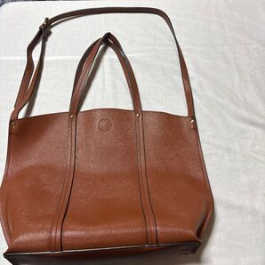 2way ショルダーバッグ トートバッグ ブラウン