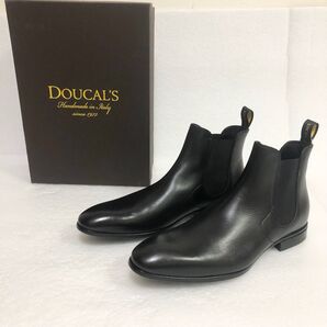新品未使用 DOUCAL'S サイドゴアチェルシーブーツ42 ブラック