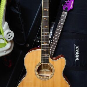 アイバニーズ AEL45SE-NT-3T-01 社外ギグバッグ付きエレキギター