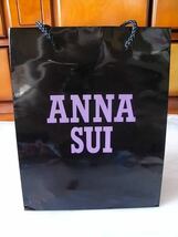 ☆ANNA SUI アナスイ　ブティック　ショップバック　紙袋　ロゴ柄☆_画像2