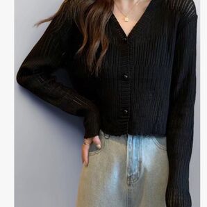 UVカーディガン カーディガン 長袖 FREE