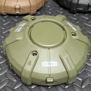 地雷型 蚊取線香 ホルダー アーミーグリーン