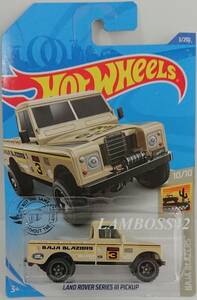 2020 #003-3 ホットウィール Land Rover Series III Pickup ランドローバー シリーズスリー ピックアップ Hot Wheels Baja Blazers