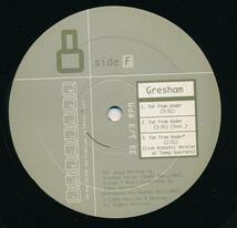 GRESHAM/グレシャム/FAR FROM UNDER/US盤/中古12インチ!! 商品管理番号：29839_画像3