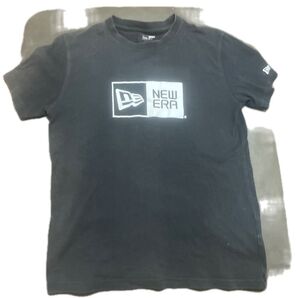 NEW ERA ニューエラ ボックスロゴ Tシャツ ブラック