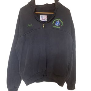 GAME EMERGENCY MEDICAL SERVICES PARAMEDIC ハーフジップスウェット