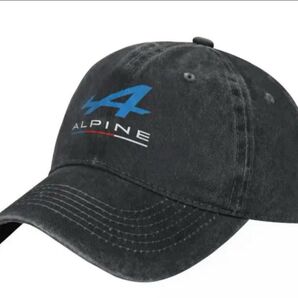 アルピーヌ F1 キャップ ブラック