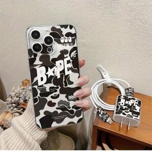 購入前に質問ください iPhoneケース 迷彩柄 ape