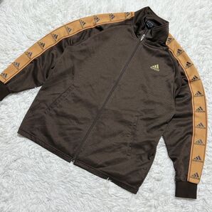 【2024】【00s good regular】adidas トラックジャケット アディダス ジャージ ジャケット ブラウン