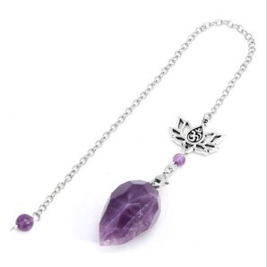 占い★アメジストペンジュラム蓮