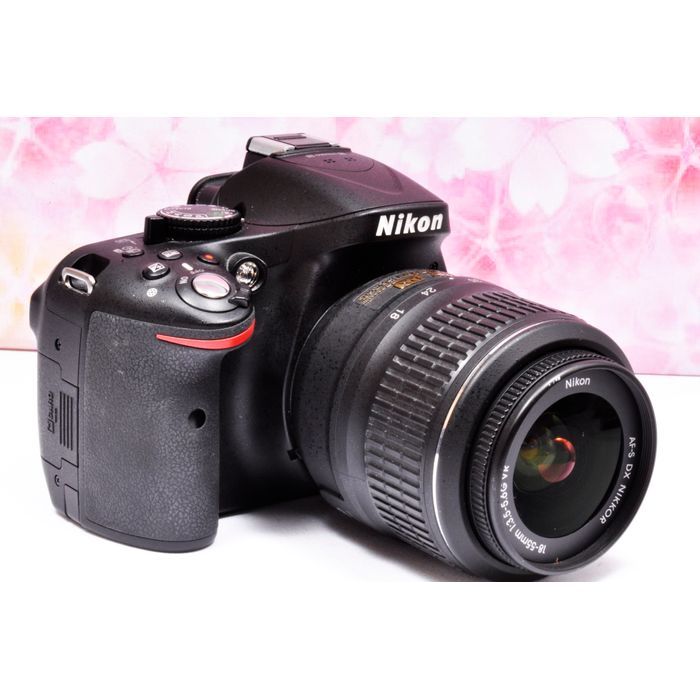 美品 ニコン Nikon D5200 超高画質2416万画素 スマホ転送可｜PayPayフリマ