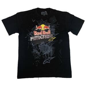 Alpinestars アルパインスターズ Red Bull Grit レッドブル モトクロスTシャツ（ブラック） (S) 【並行輸入品】