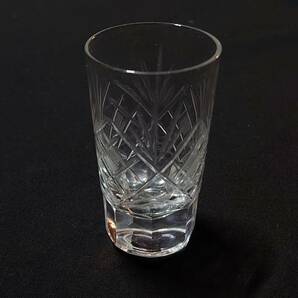 ショットグラス 切子 口径約3.4㎝ 高さ約6㎝ 酒器 ガラス ぐい飲み 【1633】の画像9