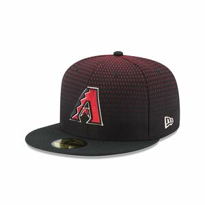 USA正規品 「7.1/2」 新品 Newera ニューエラ オーセンティック 59FIFTY 公式 アリゾナ Diamondbacks ダイヤモンドバックス 黒 GAME